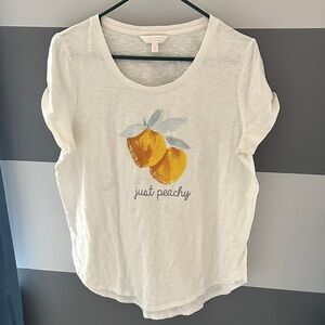 LC Lauren Conrad Just Peachy Tee - 🍑